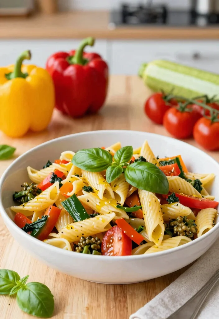 12 Budget Dinner Recipes That Are Easy and Affordable - 1. One-Pot Pasta Primavera 1