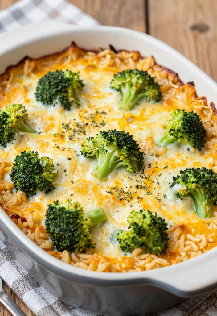12 Budget Dinner Recipes That Are Easy and Affordable - 2. Cheesy Broccoli Rice Casserole 1