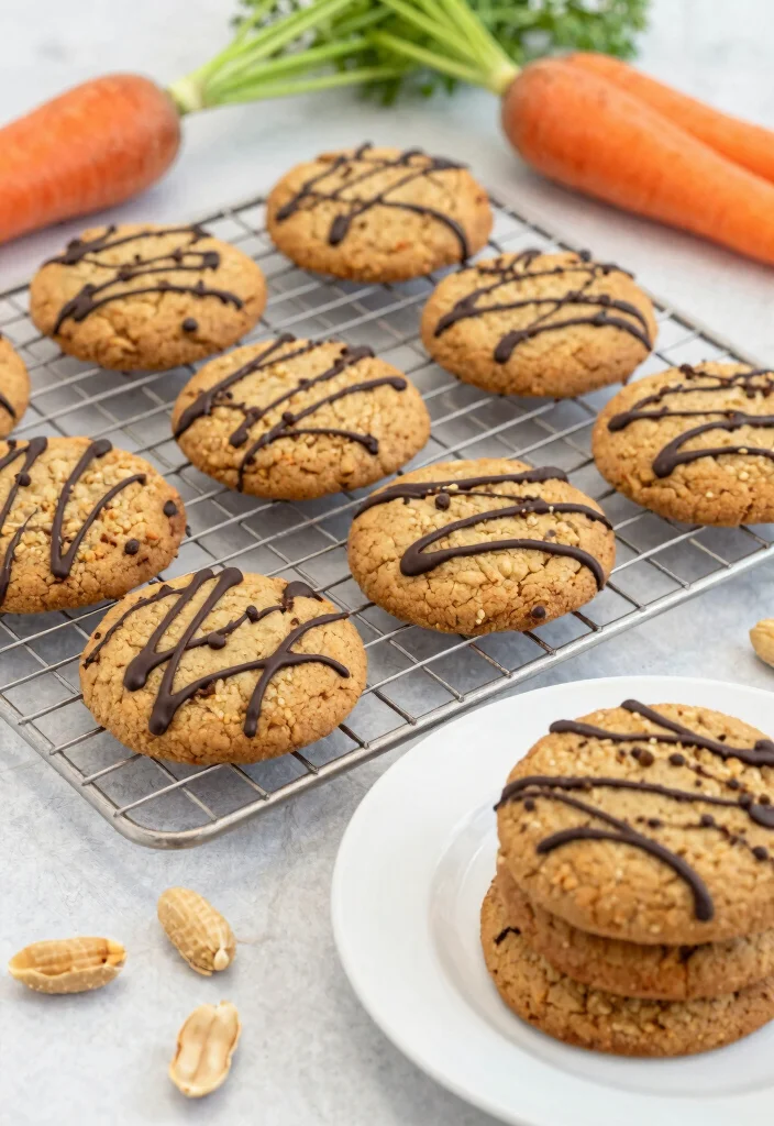12 Carrot Dessert Recipes for Moist Naturally Sweet Treats - 11. Carrot Peanut Butter Cookies 1
