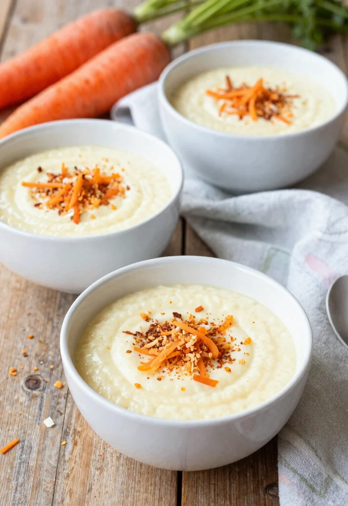 12 Carrot Dessert Recipes for Moist Naturally Sweet Treats - 4. Creamy Carrot Coconut Pudding 1