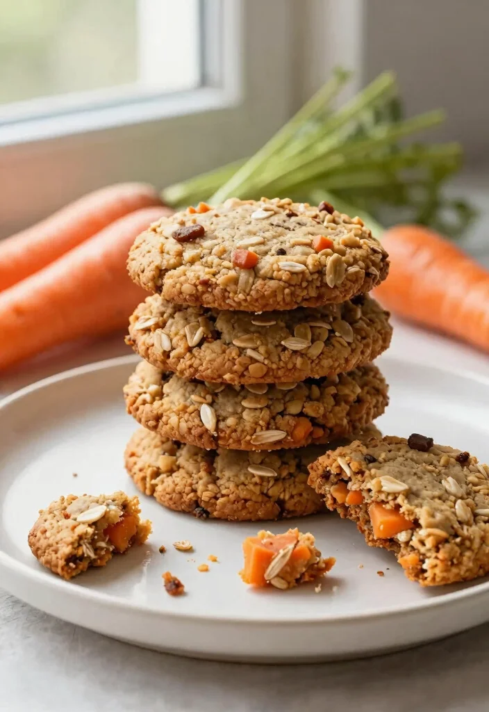 12 Carrot Dessert Recipes for Moist Naturally Sweet Treats - 6. Carrot Oatmeal Cookies 1