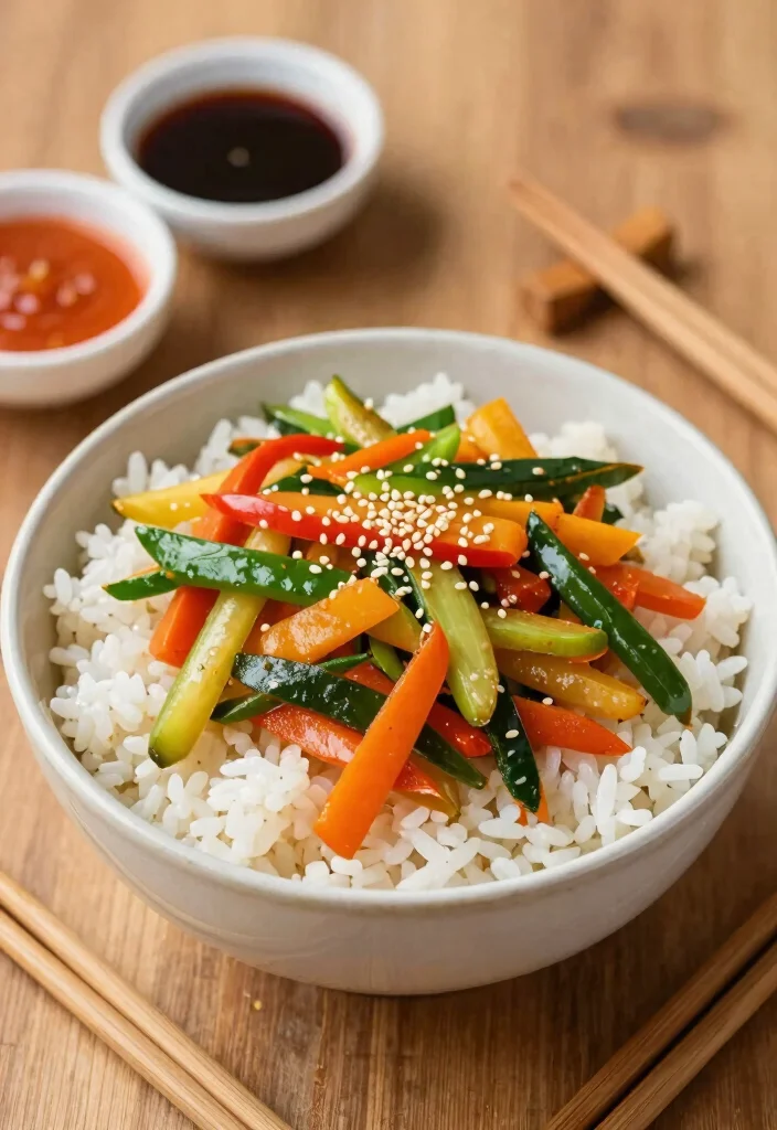 12 Dinner Recipes with Rice for Simple Everyday Meals - 10. Asian-inspired Rice Bowl 1