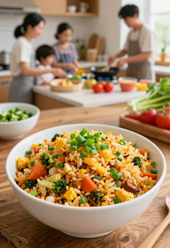 12 Easy Family Dinner Recipes Kids Will Actually Love - 10. Quick Veggie Fried Rice 1