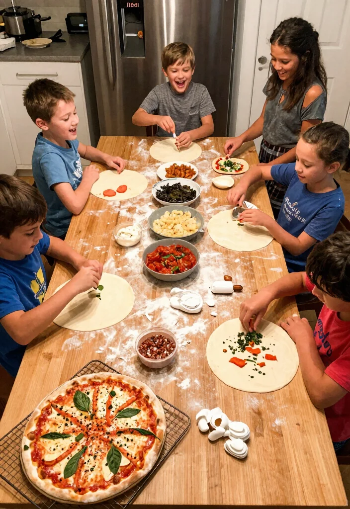 12 Easy Family Dinner Recipes Kids Will Actually Love - 5. Homemade Pizza Night 1