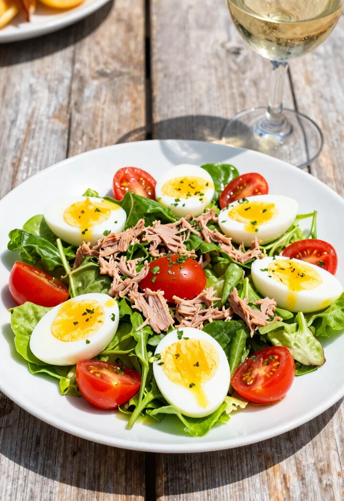 12 French Dinner Recipes with Classic Home Style Flavor - 10. Salade Niçoise – Fresh and Flavorful 1