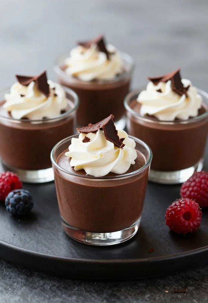 12 French Dinner Recipes with Classic Home Style Flavor - 11. Chocolate Mousse – Decadence in a Cup 1