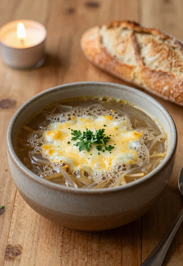 12 French Dinner Recipes with Classic Home Style Flavor - 6. French Onion Soup – Comfort in a Bowl 1