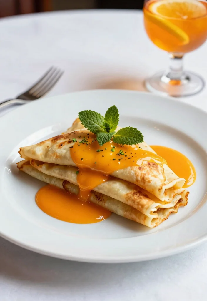 12 French Dinner Recipes with Classic Home Style Flavor - 8. Crêpes Suzette – A Sweet French Affair 1