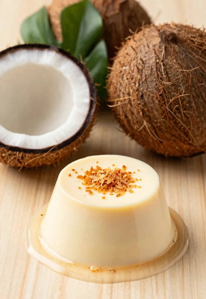 12 Gluten Free Keto Recipes for Clean Low Carb Eating - 11. Creamy Coconut Flan 1