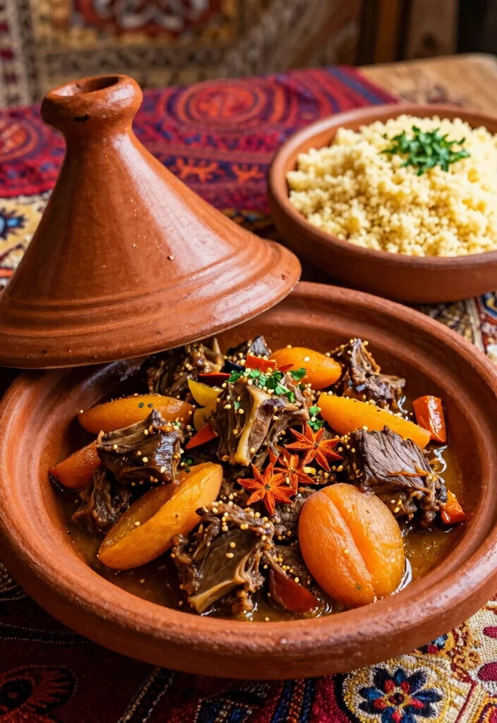 12 Ground Lamb Dinner Recipes with Rich Savory Flavor - 5. Lamb Tagine with Apricots 1