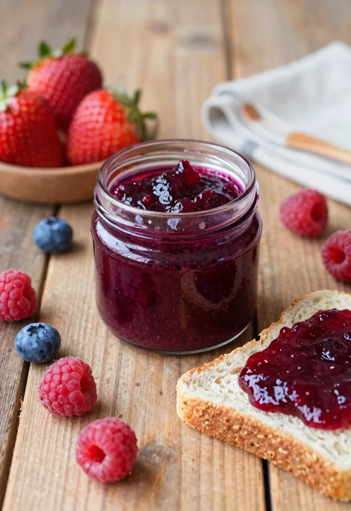 12 Healthy Chia Seed Recipes for Easy Nutrient Boosts - 5. Berry Chia Seed Jam 1