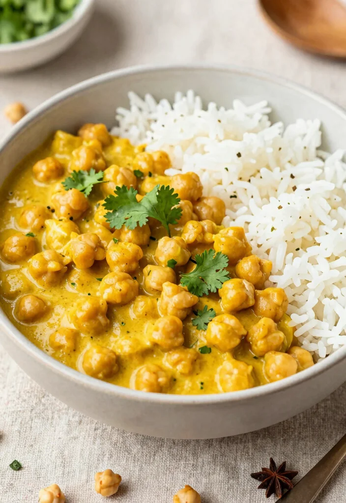 12 Healthy Clean Eating Crockpot Recipes for Busy Days 122 12 Healthy Clean Eating Crockpot Recipes for Busy Days - 12. Coconut Curry Chickpeas 1