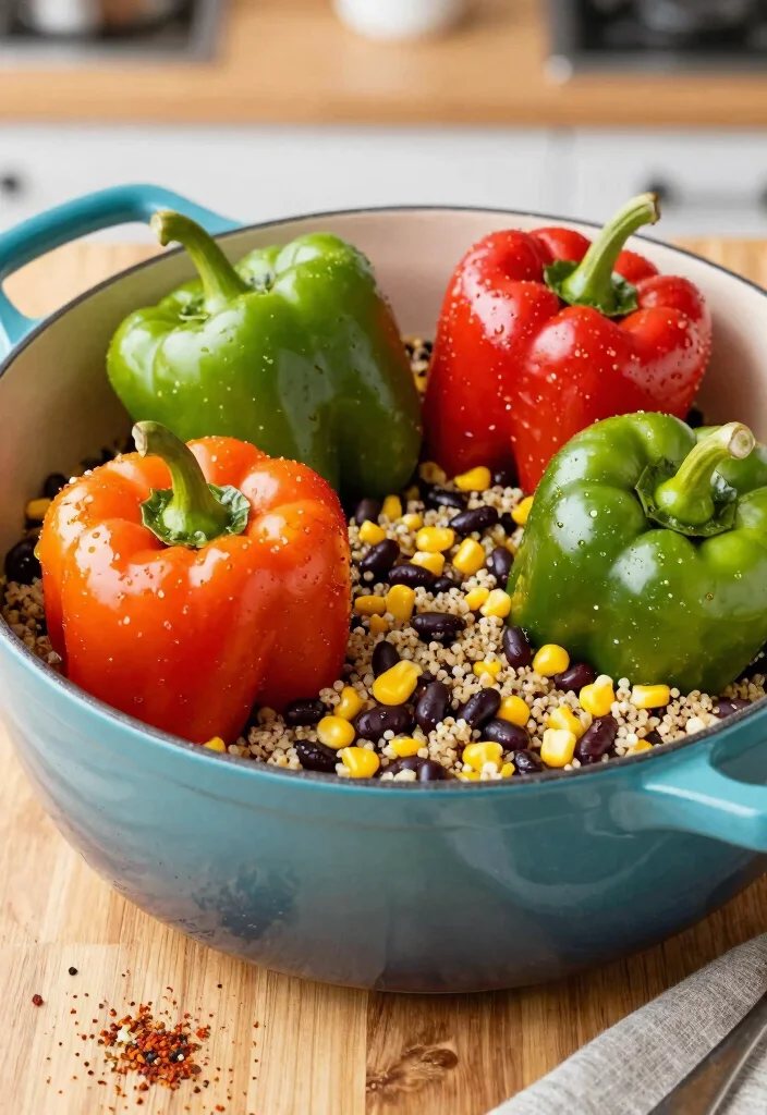 12 Healthy Dutch Oven Recipes for Hearty Nutritious Cooking 67 12 Healthy Dutch Oven Recipes for Hearty Nutritious Cooking - 7. Stuffed Bell Peppers 1