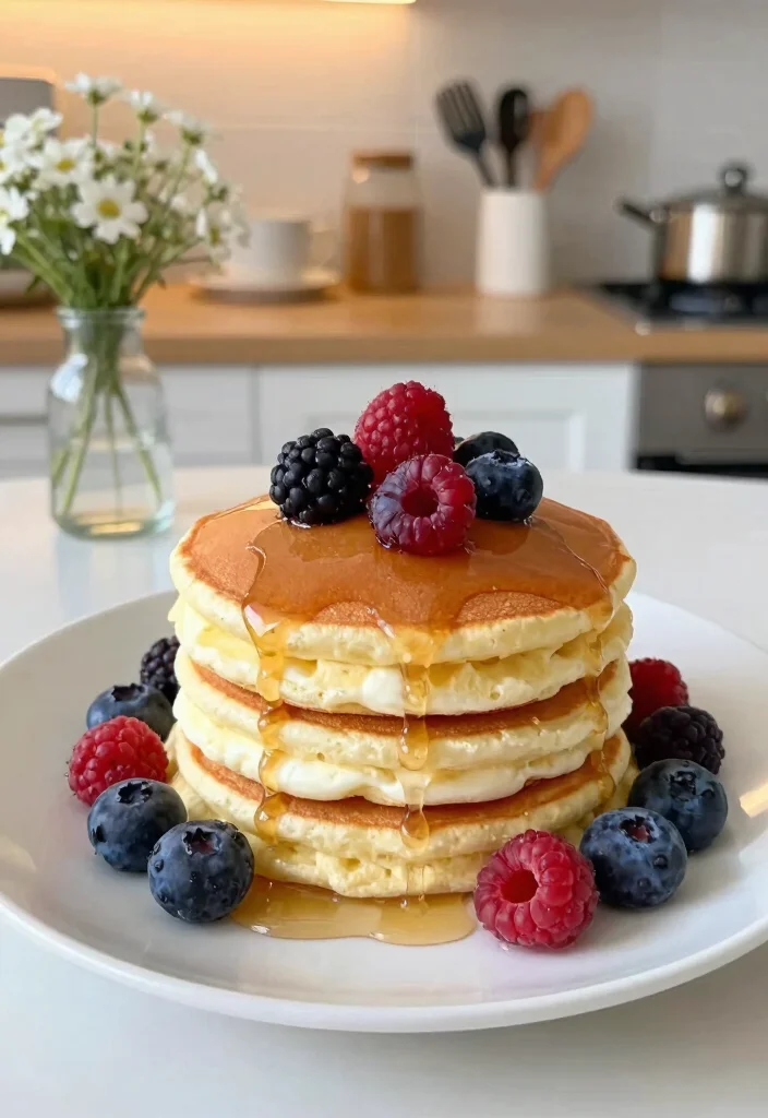 12 Healthy Greek Yogurt Recipes for Light Creamy Meals - 6. Greek Yogurt Pancakes 1