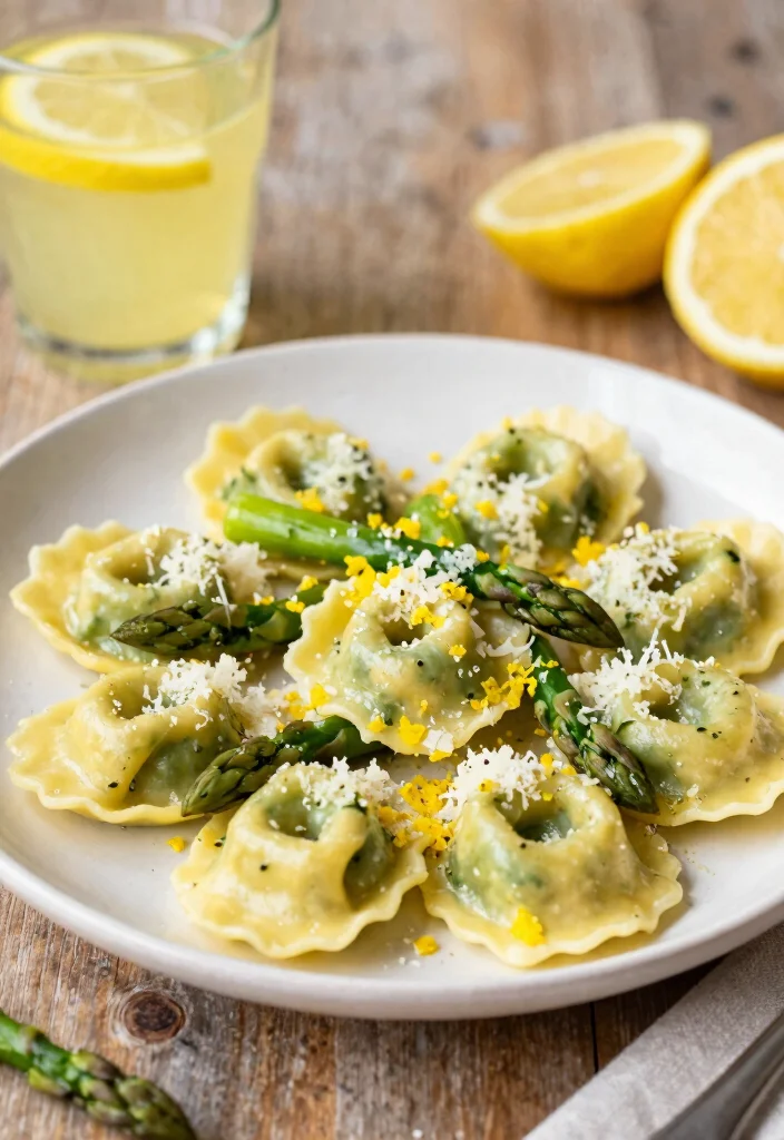12 Healthy Tortellini Recipes for Comfort Without the Guilt - 4. Lemon and Asparagus Tortellini 1