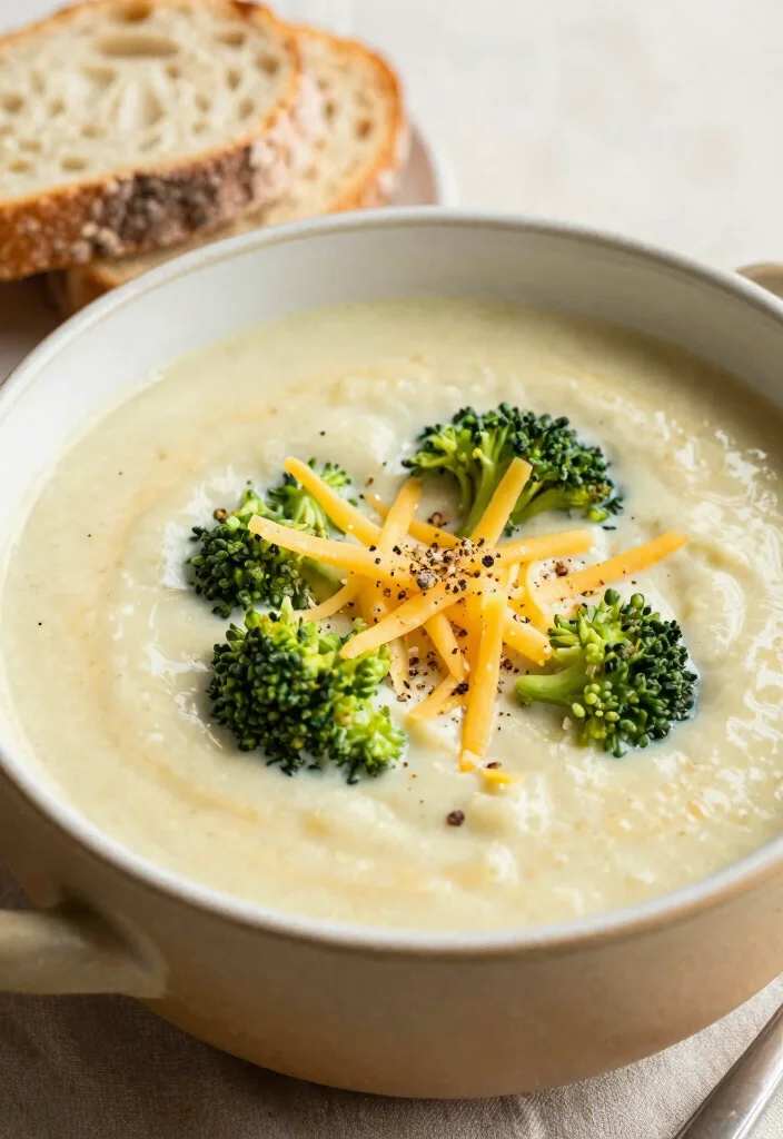 12 Keto Dinner Recipes for Easy Weeknight Meals - 11. Broccoli Cheddar Soup 1