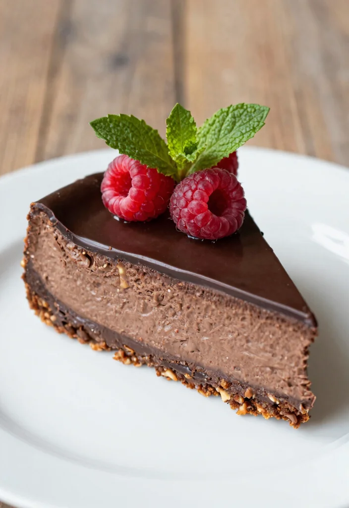 12 Low Carb Dessert Recipes for Guilt Free Indulgence - 1. Keto Chocolate Cheesecake 1