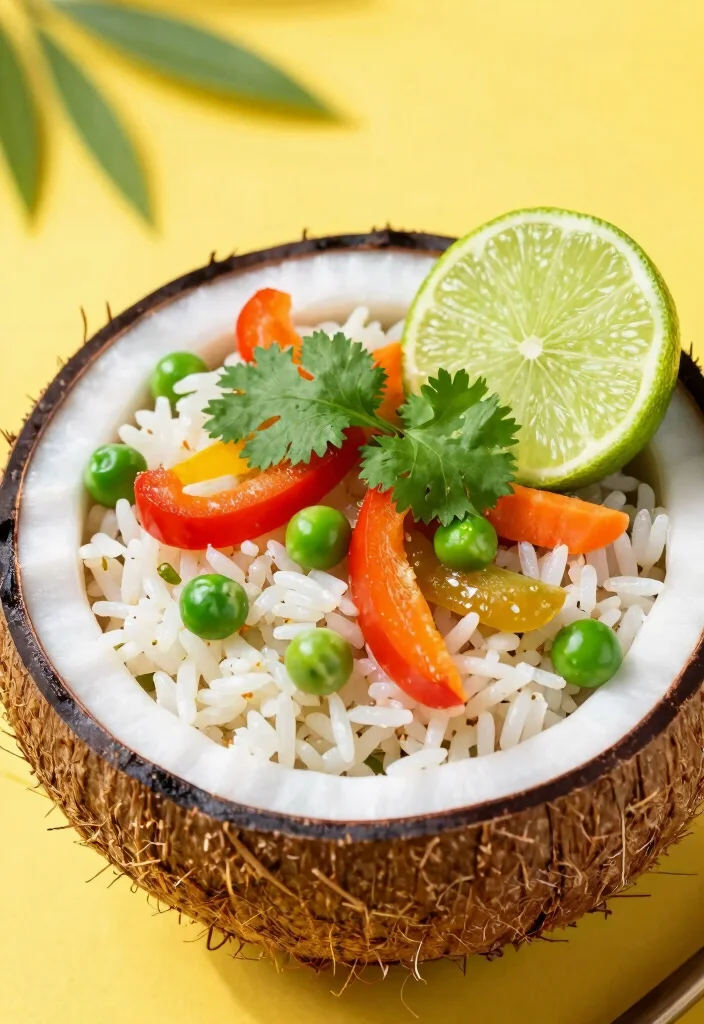 12 Vegan Buddha Bowl Recipes for Balanced Plant Based Eating - 9. Coconut Rice & Veggie Bowl 1