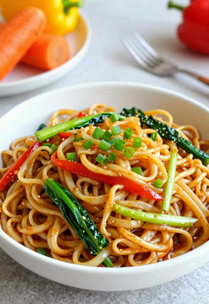 12 Vegan Chinese Recipes for Easy Takeout Style Meals - 3. Vegetable Lo Mein 1
