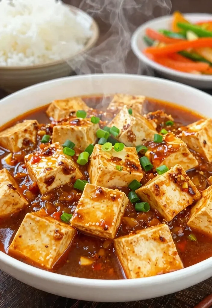 12 Vegan Chinese Recipes for Easy Takeout Style Meals - 5. Vegan Mapo Tofu 1