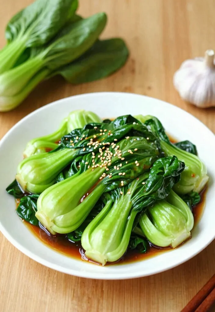 12 Vegan Chinese Recipes for Easy Takeout Style Meals - 8. Bok Choy Stir-Fry 1