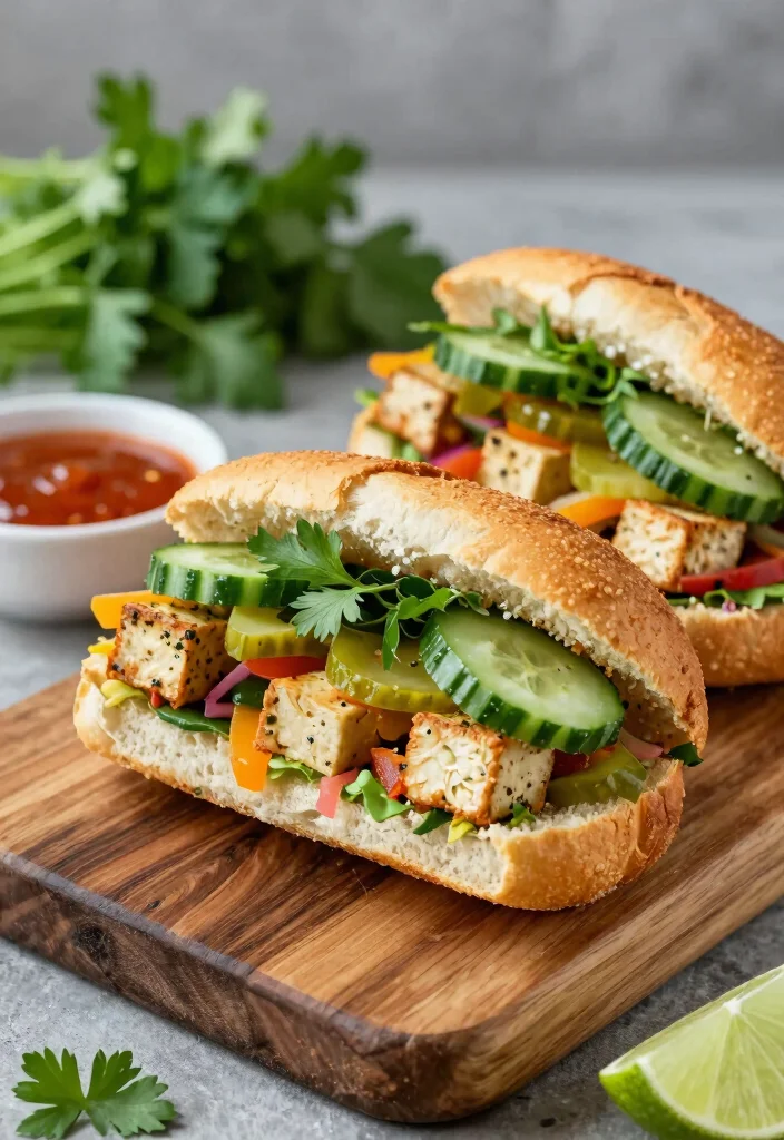 12 Vegan Vietnamese Recipes with Fresh Bright Flavor - 2. Vegan Banh Mi 1
