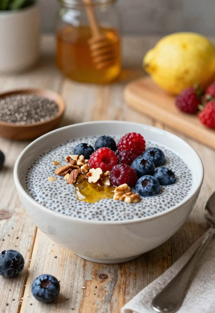 14 Healthy High Protein Recipes for Filling Everyday Meals - 8. Protein-Packed Chia Seed Pudding 1