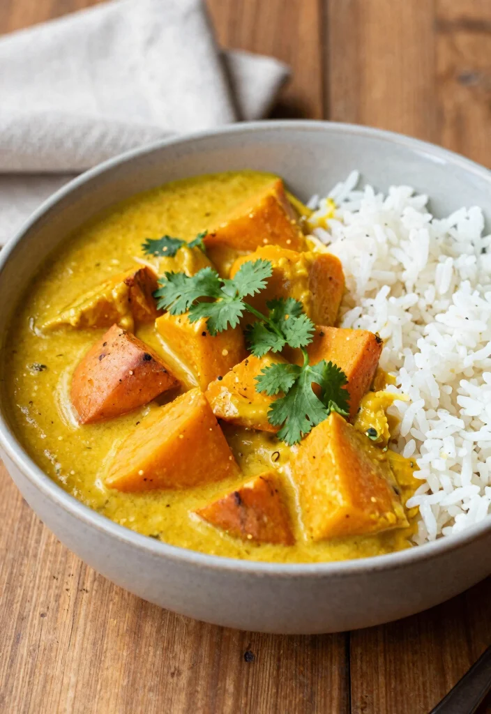 14 Vegan Vegetable Recipes for Colorful Plant Based Meals - 2. Creamy Vegan Vegetable Curry 1