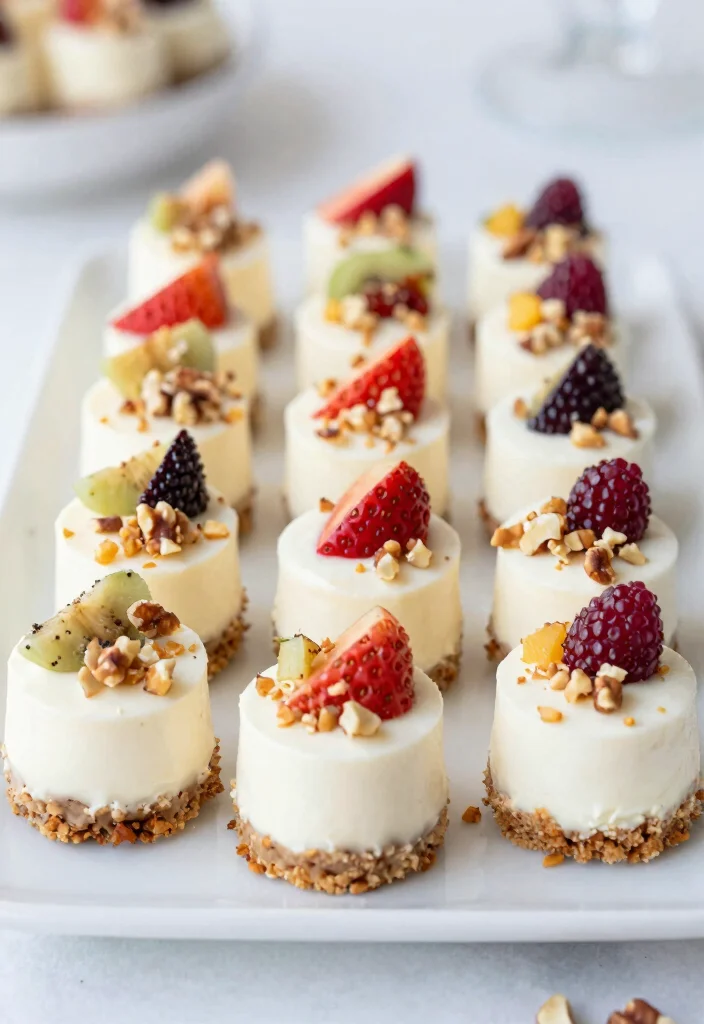 7 Keto Greek Yogurt Recipes for Light Low Carb Treats - 7. Greek Yogurt Cheesecake Bites 1