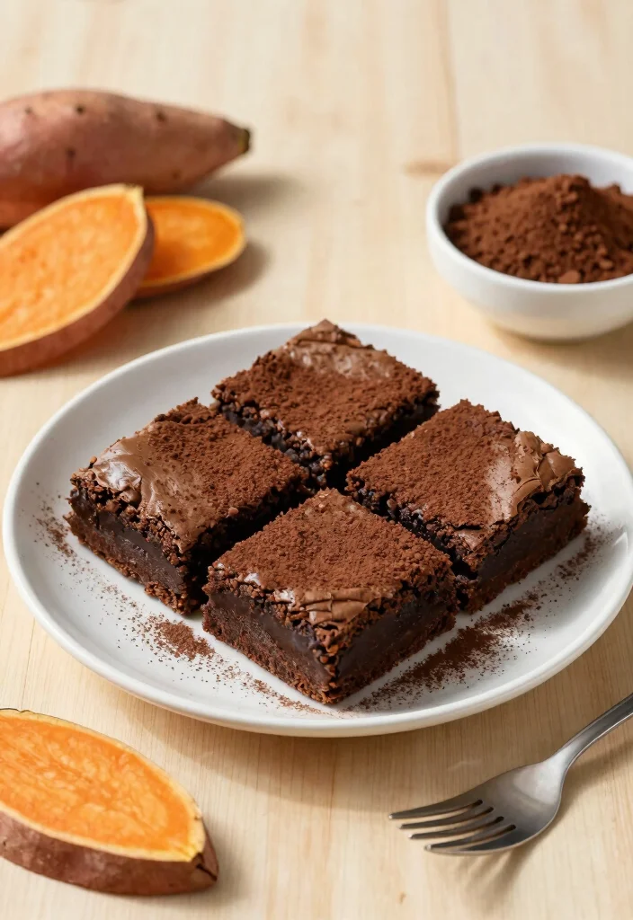 7 Keto Sweet Potato Recipes for Low Carb Comfort - 2. Decadent Sweet Potato Brownies 1