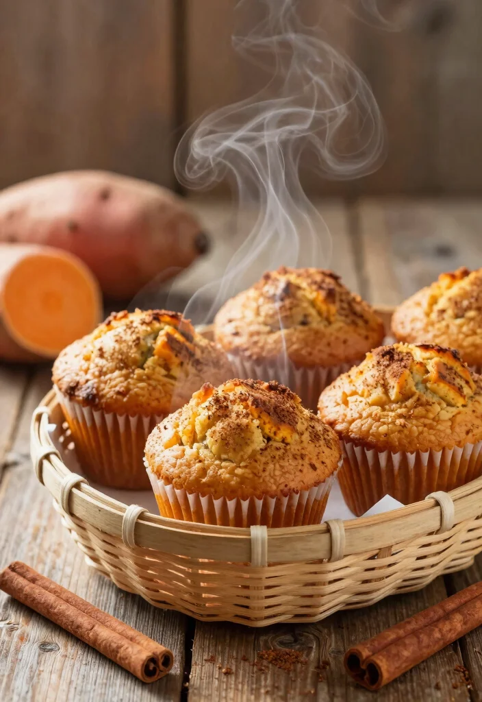 7 Keto Sweet Potato Recipes for Low Carb Comfort - 4. Sweet Potato Muffins with Cinnamon 1